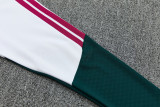 2026-27 RMA White Half Pull Tracksuit (半拉链)