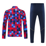 2026-27 BAR Red Half Pull Tracksuit (半拉链)