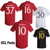 2026-27 Man Utd Home Kids Player Version Soccer Jersey (球员童装)