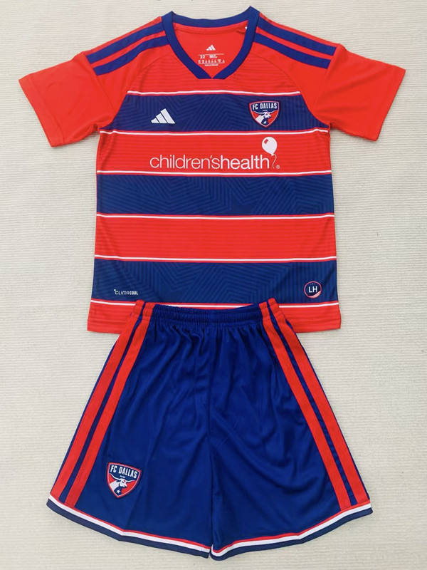 2026-27 Dallas Home Kids Soccer Jersey