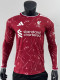 2026-27 LIV Home Long Sleeve Player Version Soccer Jersey (长袖球员)