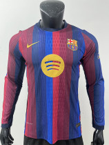 2026-27 BAR Home Long Sleeve Player Version Soccer Jersey (长袖球员)