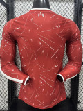 2026-27 LIV Home Long Sleeve Player Version Soccer Jersey (长袖球员)