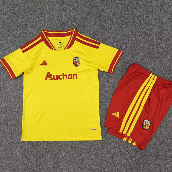 2026-27 RC Lens Home Kids Soccer Jersey