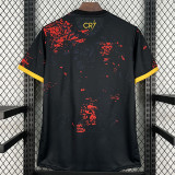 2026-27 Portugal CR7 Red Black Fans Training shirts