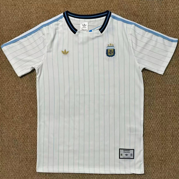 2026-27 Argentina White Casual Edition Fans Training shirts