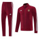 2026-27 Spain Brown Red Jacket Tracksuit #01