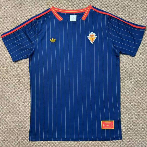 2026-27 Spain Royal blue Casual Edition Fans Training shirts