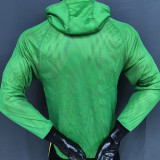 2026 Nigeria Green Walkout Jacket (Hooded) #单上衣