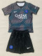 2026-27 PSG Black Goalkeeper Kids Soccer Jersey