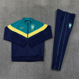 2026-27 Brazil Royal blue Jacket Tracksuit