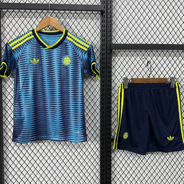 2026-27 Colombia Away Kids Soccer Jersey