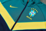 2026-27 Brazil Royal blue Jacket Tracksuit
