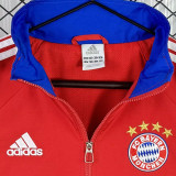 2014-2015 Bayern Red Retro Windbreaker