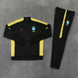 2026-27 Brazil Black Jacket Tracksuit