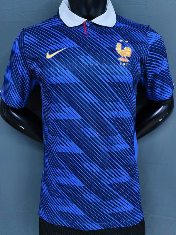 2026-27 France Home Player Version Soccer Jersey