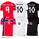2026-27 Norway Home Player Version Soccer Jersey