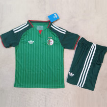 2026-27 Algeria Away Kids Soccer Jersey (带星)