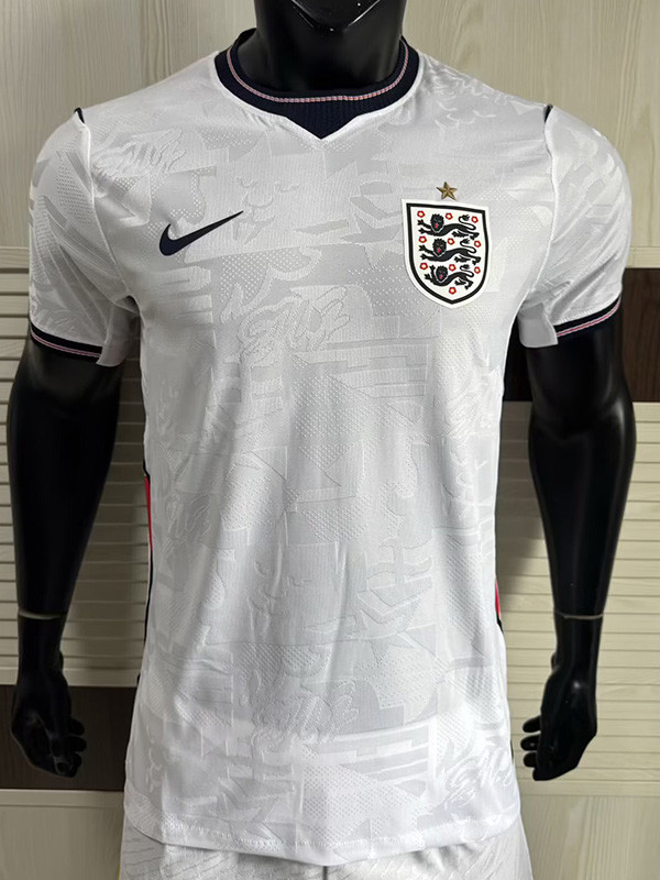 2026-27 England Home Player Version Soccer Jersey