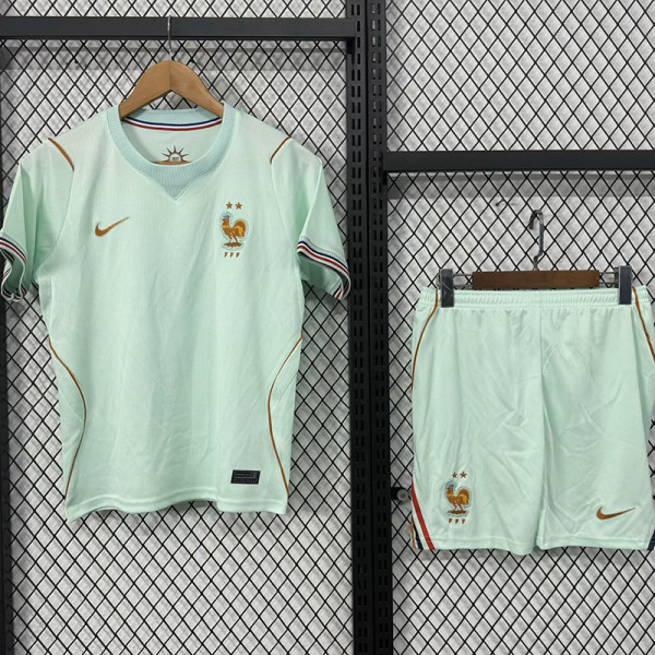 2026-27 France Away Kids Soccer Jersey