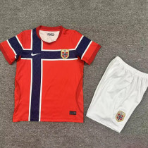 2026-27 Norway Home Kids Soccer Jersey