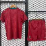 2026-27 Portugal Home Kids Soccer Jersey