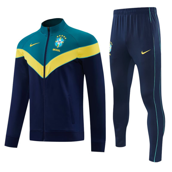 2026-27 Brazil Royal blue Jacket Tracksuit