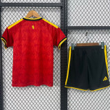 2026-27 Belgium Home Kids Soccer Jersey