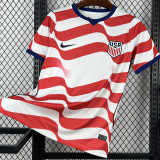 2026-27 USA Home Fans Soccer Jersey (前空白)