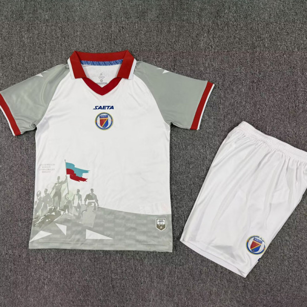 2026-27 Haiti Away Kids Soccer Jersey