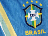 2026-27 Brazil Home Kids Player Version Soccer Jersey (球员童装)