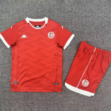 2026-27 Tunisia Home Kids Soccer Jersey