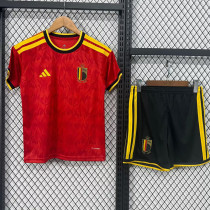 2026-27 Belgium Home Kids Soccer Jersey