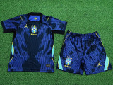2026-27 Brazil Away Kids Player Version Soccer Jersey (球员童装)
