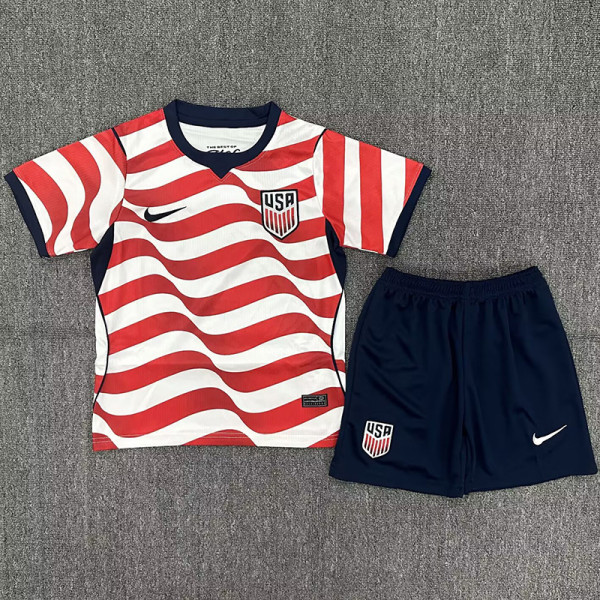 2026-27 USA Home Kids Soccer Jersey
