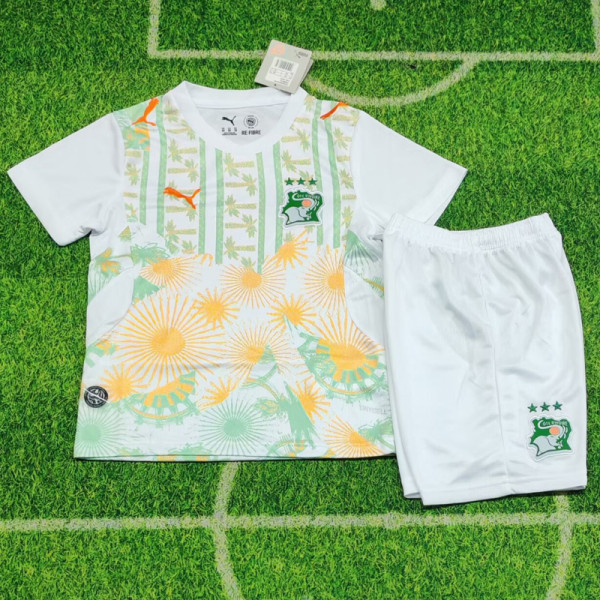 2026-27 Ivory Coast Away Kids Soccer Jersey