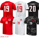 2026-27 Canada Home Player Version Soccer Jersey