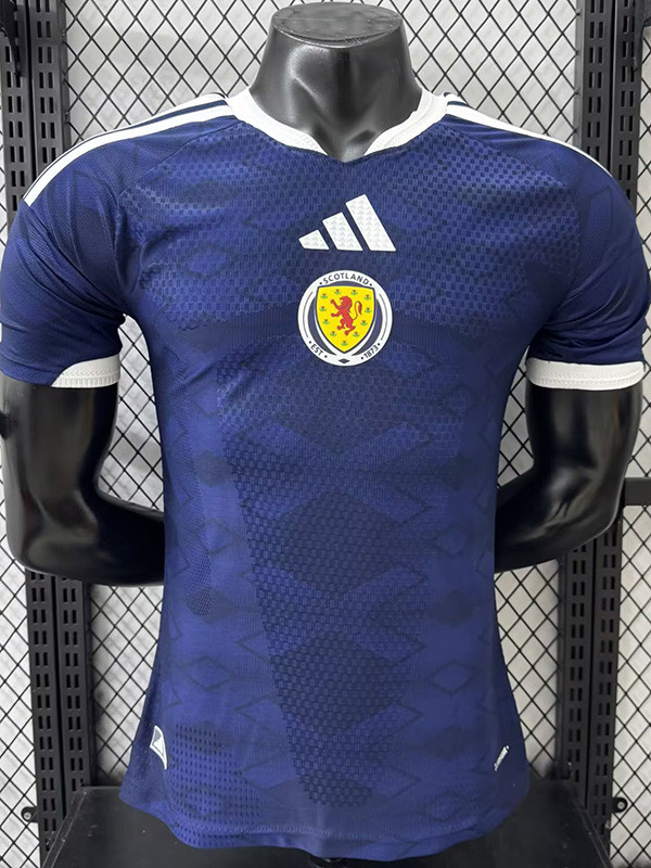 2026-27 Scotland Home Player Version Soccer Jersey
