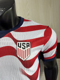 2026-27 USA Home Player Version Soccer Jersey (前空白)
