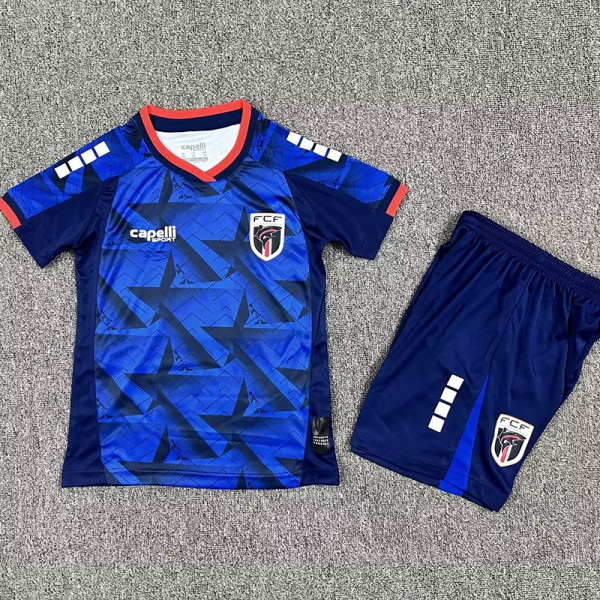 2026-27 Cape Verde Home Kids Soccer Jersey