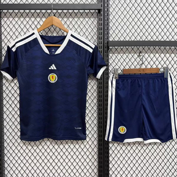 2026-27 Scotland Home Kids Soccer Jersey