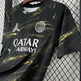 2025-26 PSG Jordan Night Edition Print 2 Star Champions of Europe 26 Fans Soccer jersey