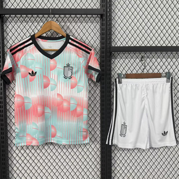 2026-27 Belgium Away Kids Soccer Jersey