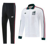 2026-27 Mexico White Jacket Tracksuit #01