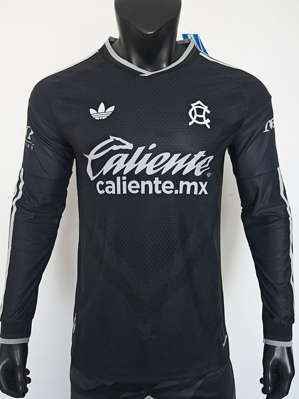 2026-27 Club America Black Long Sleeve Player Version Soccer Jersey (长袖球员)