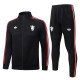 2026-27 Man Utd Black Jacket Tracksuit #A26045