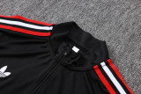 2026-27 Man Utd Black Half Pull Tracksuit #B26048(半拉链)