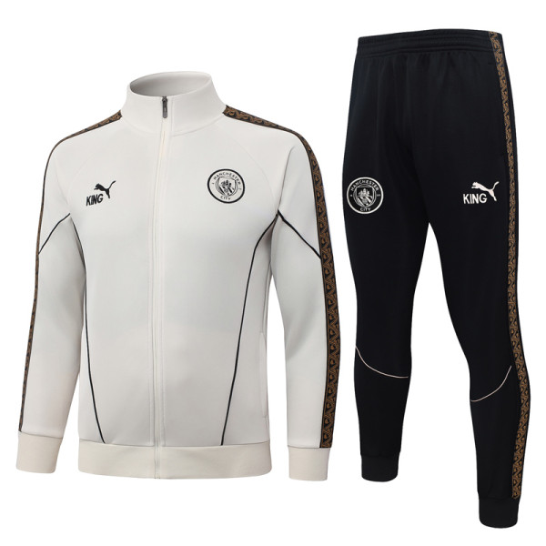 2026-27 Man City Beige Jacket Tracksuit #A26042