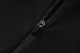 2026-27 Netherlands Black Half Pull Tracksuit #B26043(半拉链)