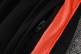 2026-27 Netherlands Black Half Pull Tracksuit #B26043(半拉链)